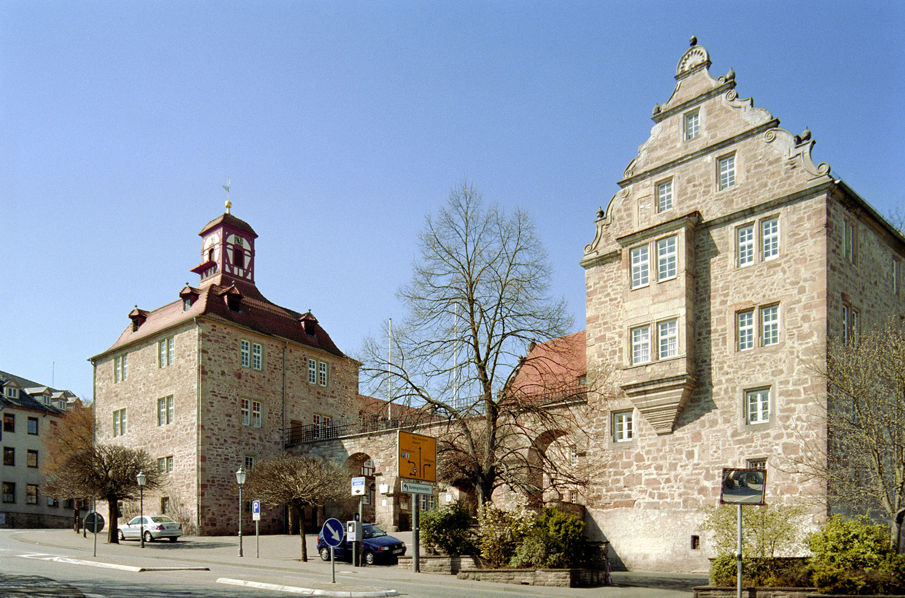 Außenansicht des Landgrafenschlosses am Schlossplatz