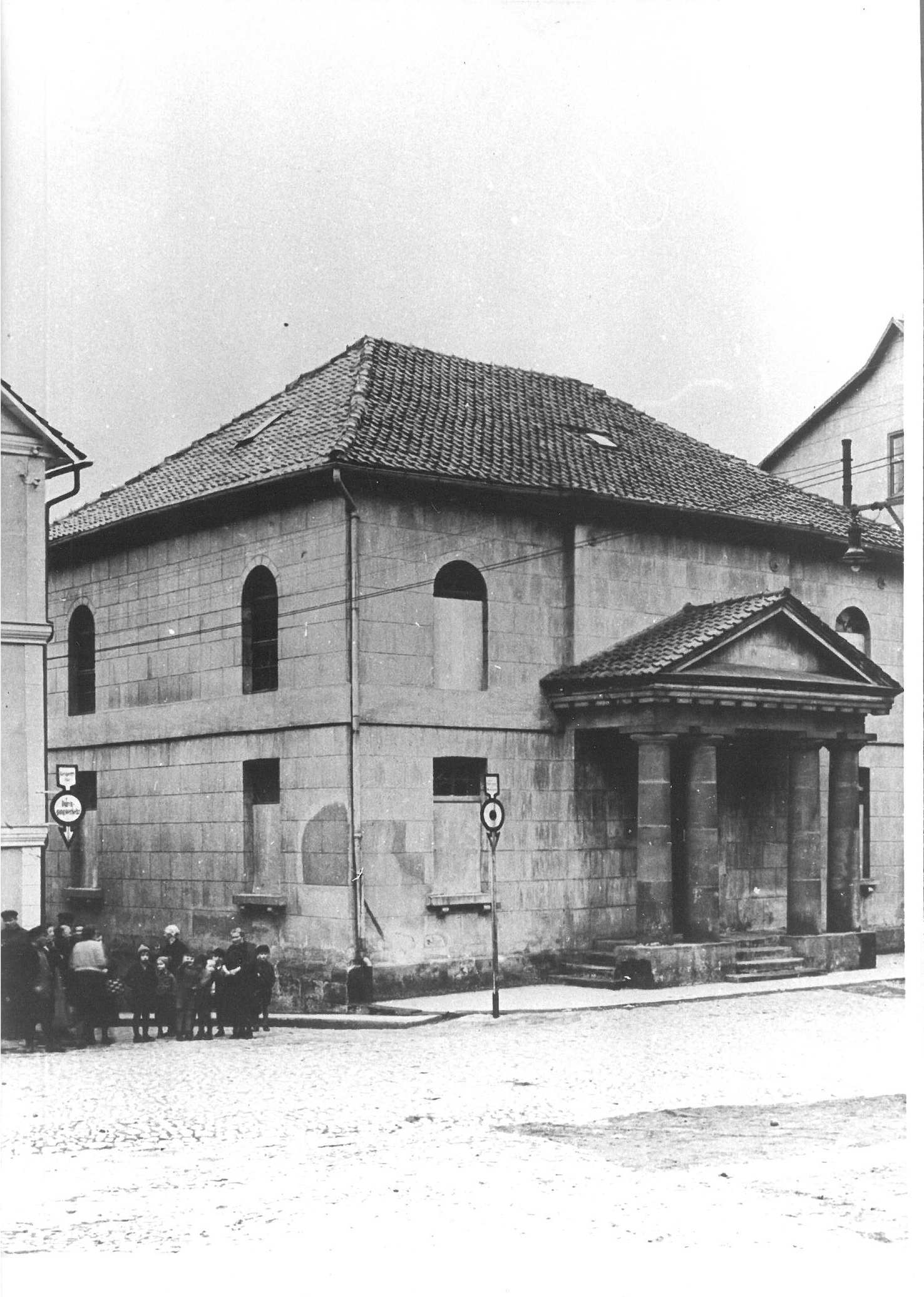 Bild der Eschweger Synagoge vor 1900
