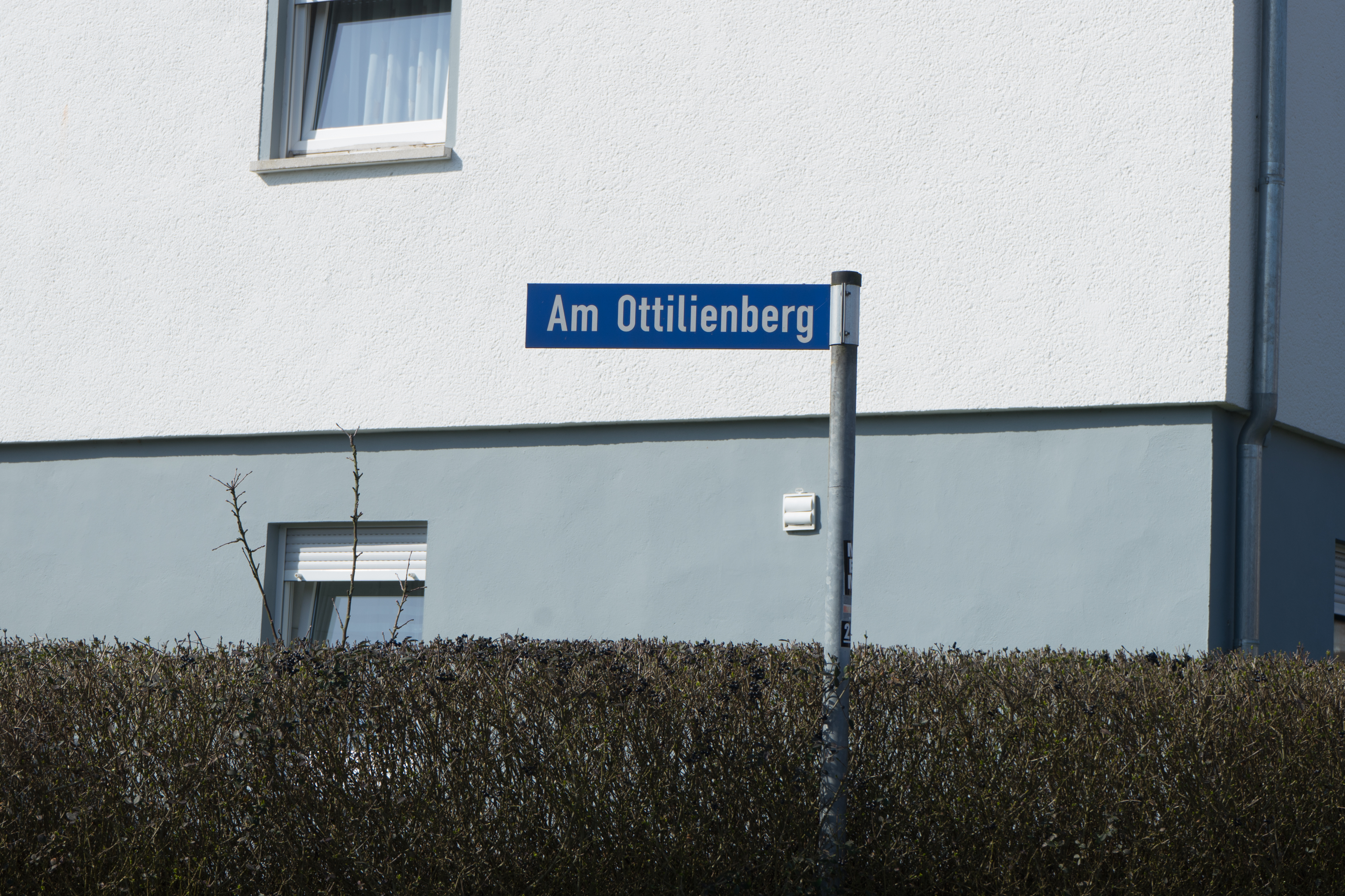 Straßenschild „Am Ottilienberg“
